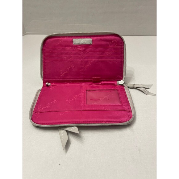 Vera Bradley Tea Garden Zip Around Wallet Wristlet - Picture 6 of 6